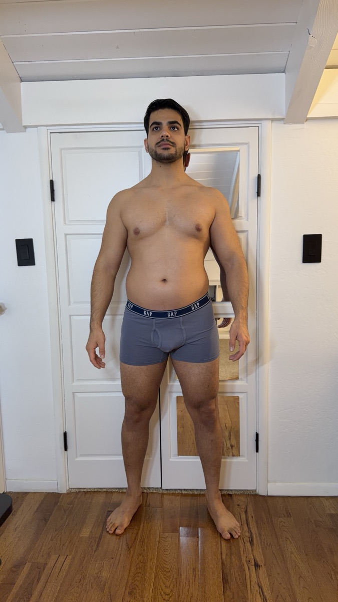 Hasib before training
